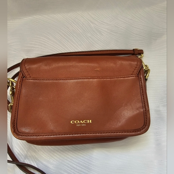 Coach Penny Brown Leather Crossbody Bag 2012 - Picture 10 of 13
